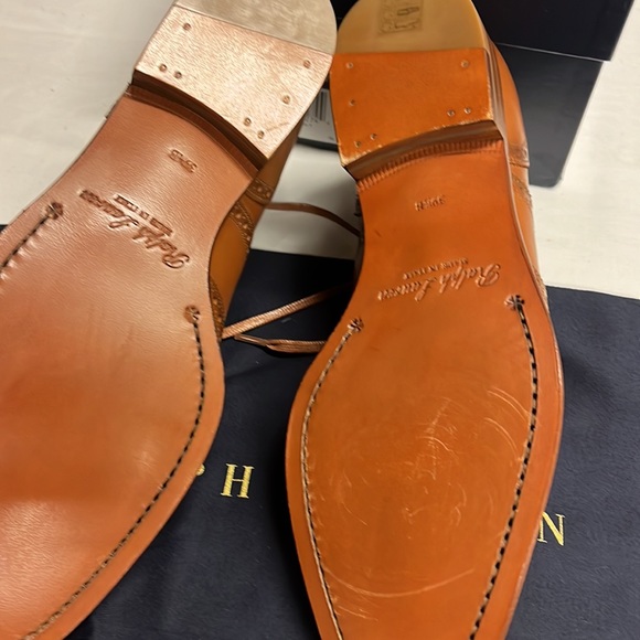 Ralph Lauren Purple Label Sully Lace Up Oxfords Loafers Dress Shoes: 39Bmade. - Picture 16 of 16